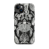 Cirripedia Barnacles - Ernst Haeckel Iphone Case, 15 Plus / Matte, Black Phone Case Sea Creature Illustrations