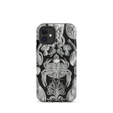 Cirripedia Barnacles - Ernst Haeckel Phone Case Iphone 12 Mini / Matte Black Phone Case Sea Creature Design Obsidians Chamber, Haeckel