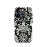 Cirripedia Barnacles - Ernst Haeckel Phone Case Iphone 15 Pro / Matte Black Phone Case Sea Creature Design Obsidians Chamber, Haeckel