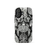 Cirripedia Barnacles - Ernst Haeckel Phone Case Iphone 17 / Matte Black White Floral Iphone Case Crab Design Durable Obsidians Chamber,