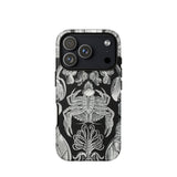 Cirripedia Barnacles - Ernst Haeckel Phone Case Iphone 17 Pro / Matte Black White Floral Iphone Case Textured Surface Made Obsidians