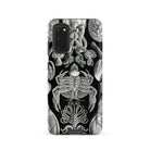 Cirripedia Barnacles Ernst Haeckel Samsung Case, Galaxy S20 / Matte, Black Phone Case White Intricate Sea Creature Illustrations