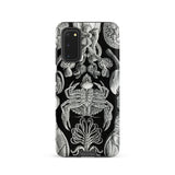 Cirripedia Barnacles - Ernst Haeckel Samsung Case, Galaxy S20 / Matte, Black Phone Case White Intricate Sea Creature Illustrations