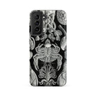 Cirripedia Barnacles Ernst Haeckel Samsung Case, Galaxy S21 Fe / Matte, Black Smartphone Case White Intricate Illustrations Marine Life