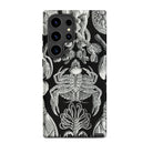 Cirripedia Barnacles Ernst Haeckel Samsung Case, Galaxy S24 Ultra / Matte, Smartphone Black Case Detailed White Pattern Marine Life