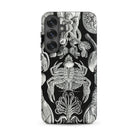 Cirripedia Barnacles Ernst Haeckel Samsung Case, Galaxy S25 Plus / Matte, Black Phone Case White Intricate Illustrations Marine Life