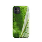 Clash of the Hulks Koh Chang Leaves Iphone Case, 11 / Matte, Green Leaf Patterned Phone Case