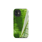 Clash of the Hulks Koh Chang Leaves Iphone Case, 12 Mini / Matte, Green Leaf Patterned Phone Case