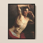 Male Nude - Theodore Gericault Framed Canvas Posters Prints & Visual Artwork