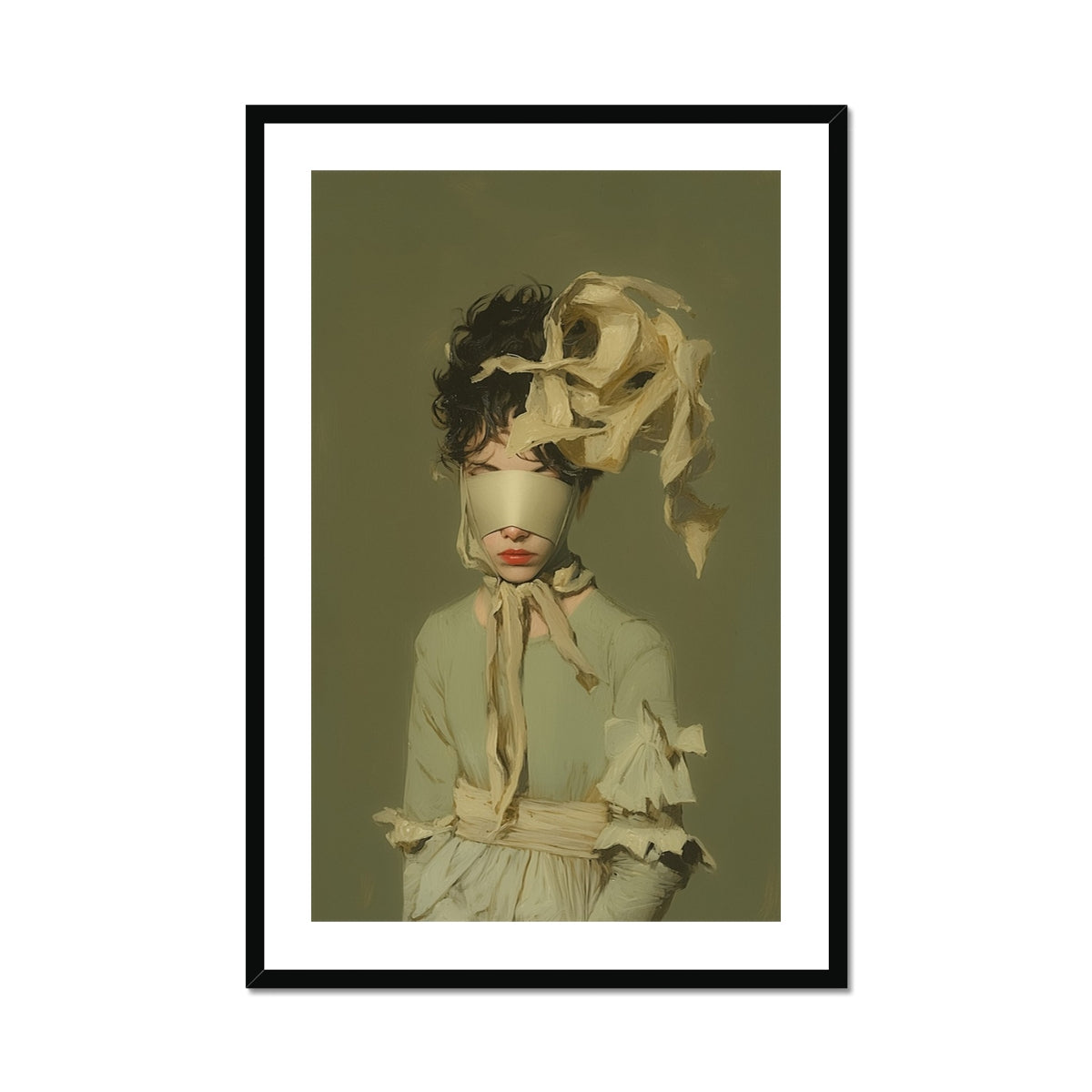 Clear Sighted - Modern Victorian Fashion Art Print