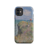 Cliff Walk at Pourville - Claude Monet Iphone Case, 11 / Matte, Iphone Case Impressionist Painting