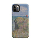 Cliff Walk at Pourville Claude Monet Iphone Case, 11 Pro Max / Matte, Iphone Case Impressionist Painting