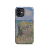 Cliff Walk at Pourville - Claude Monet Iphone Case, 12 / Matte, Iphone Case Impressionist Painting