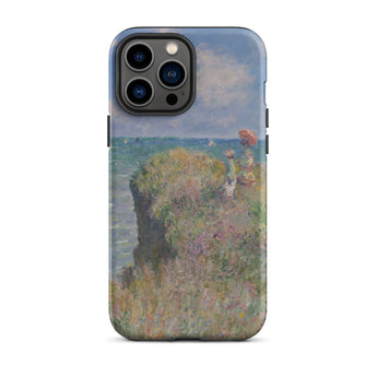 Cliff Walk at Pourville - Claude Monet Iphone Case, 13 Pro Max / Matte, Iphone Case Impressionist Painting