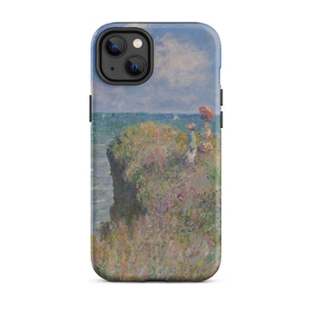 Cliff Walk at Pourville - Claude Monet Iphone Case, 14 Plus / Matte, Iphone Case Impressionist Painting