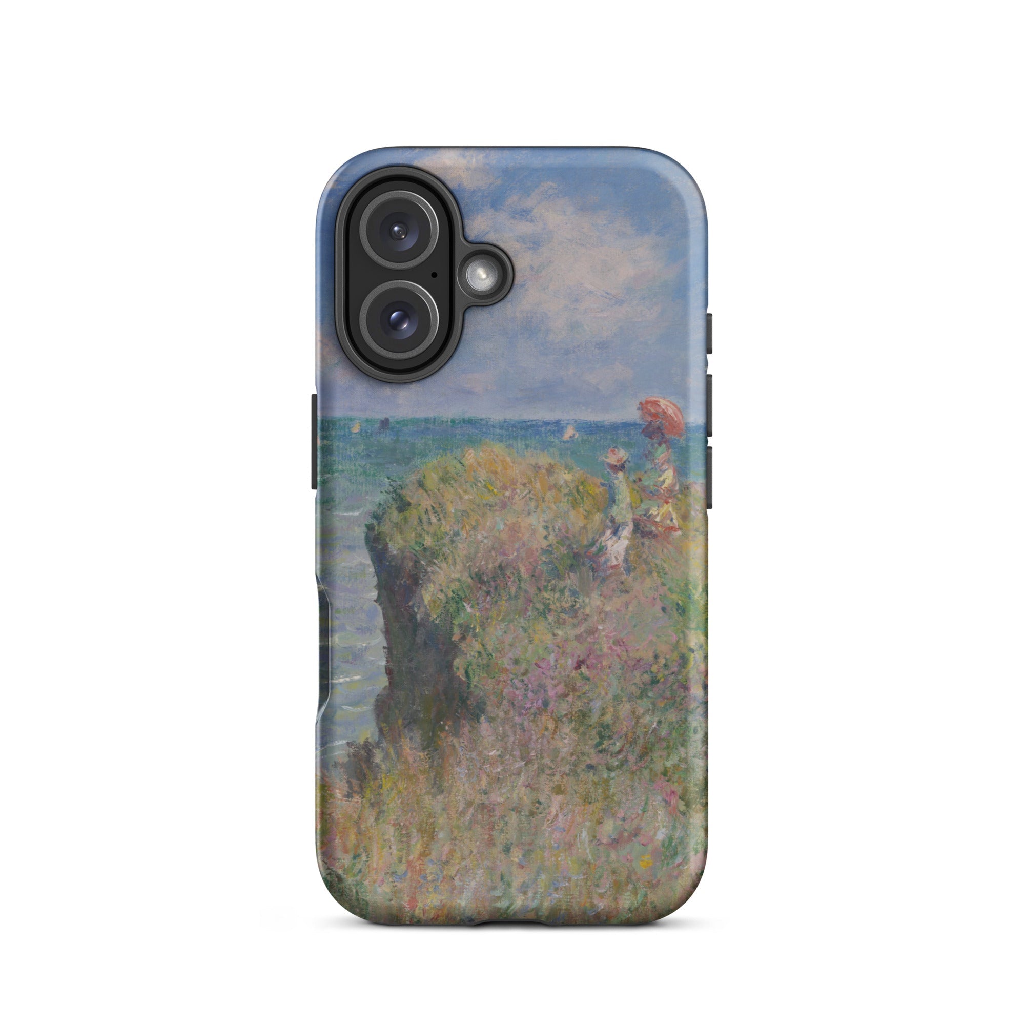 Cliff Walk at Pourville Claude Monet Iphone Case, 16 / Matte, Phone Case Impressionist Painting