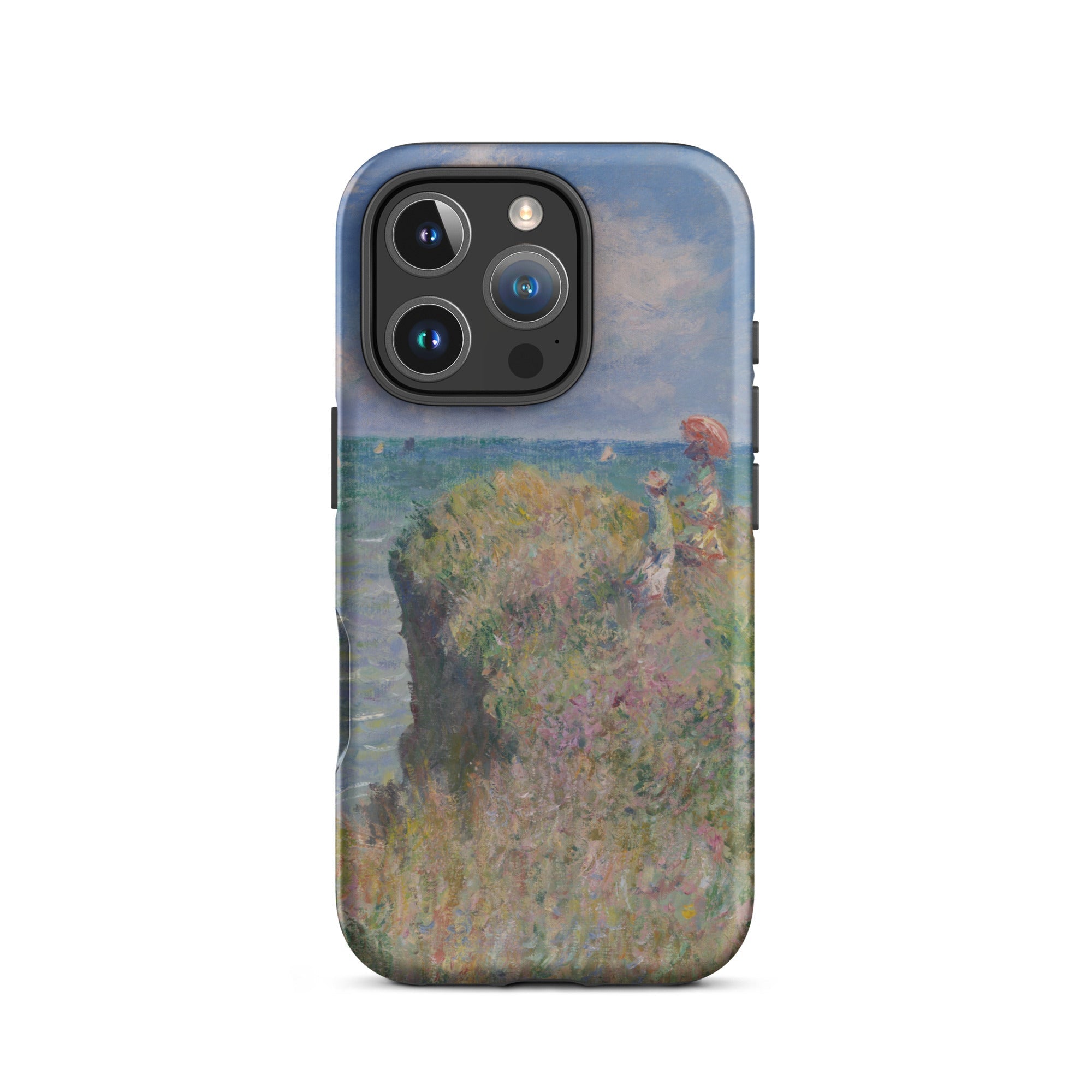 Cliff Walk at Pourville Claude Monet Iphone Case, 16 Pro / Matte, Phone Case Impressionist Painting