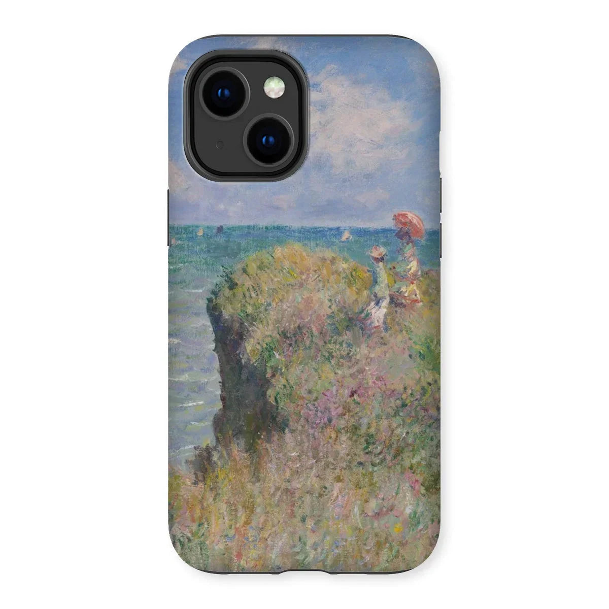 Cliff Walk at Pourville - Claude Monet Iphone Case - 14 Plus / Matte