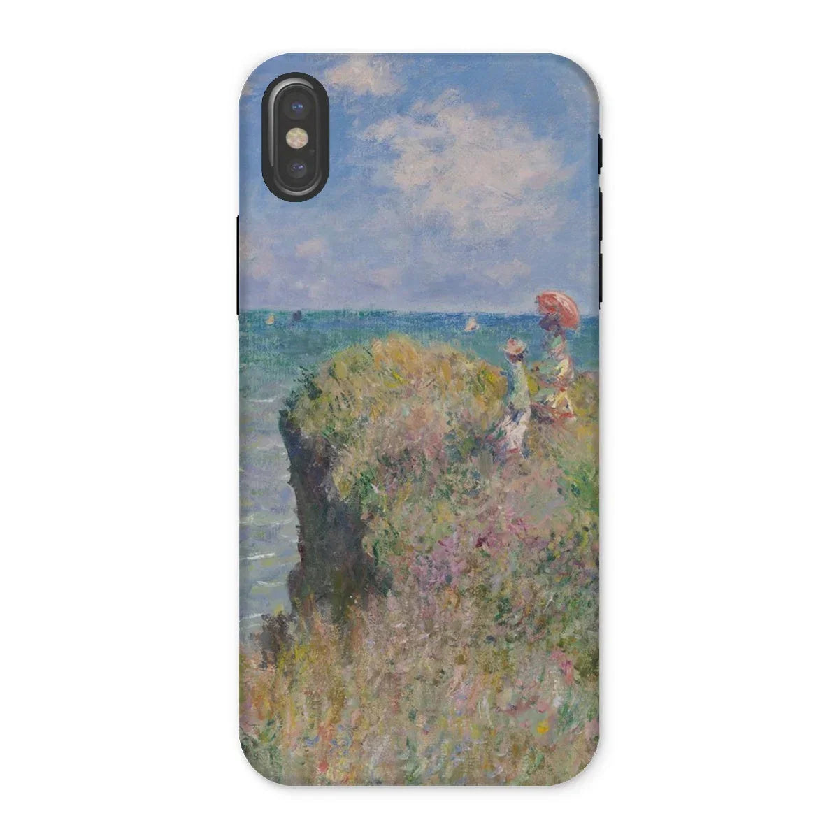 Cliff Walk at Pourville - Claude Monet Iphone Case - x / Matte