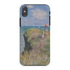 Cliff Walk at Pourville - Claude Monet Iphone Case Xs / Matte Mobile Phone Cases