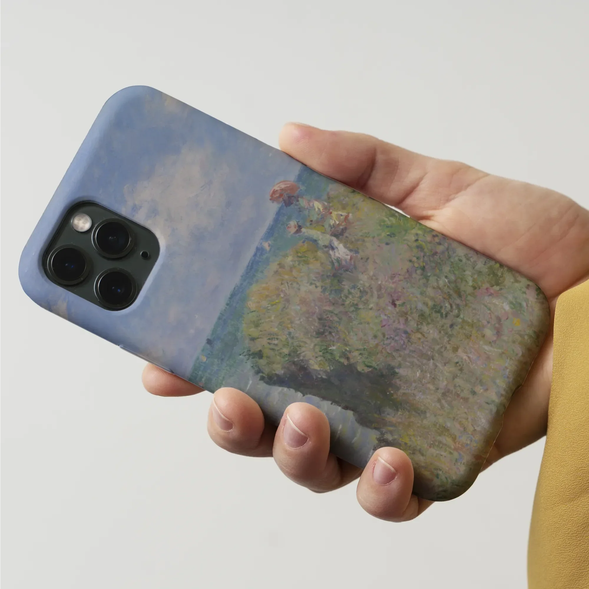 Cliff Walk at Pourville - Claude Monet Iphone Case Mobile Phone Cases