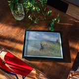 Cliff Walk at Pourville - Claude Monet Normandy Art Print, Framed Coastal Landscape Painting Rocky Cliffs Ocean