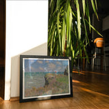 Cliff Walk at Pourville - Claude Monet Normandy Art Print, Framed Coastal Landscape Painting Wall