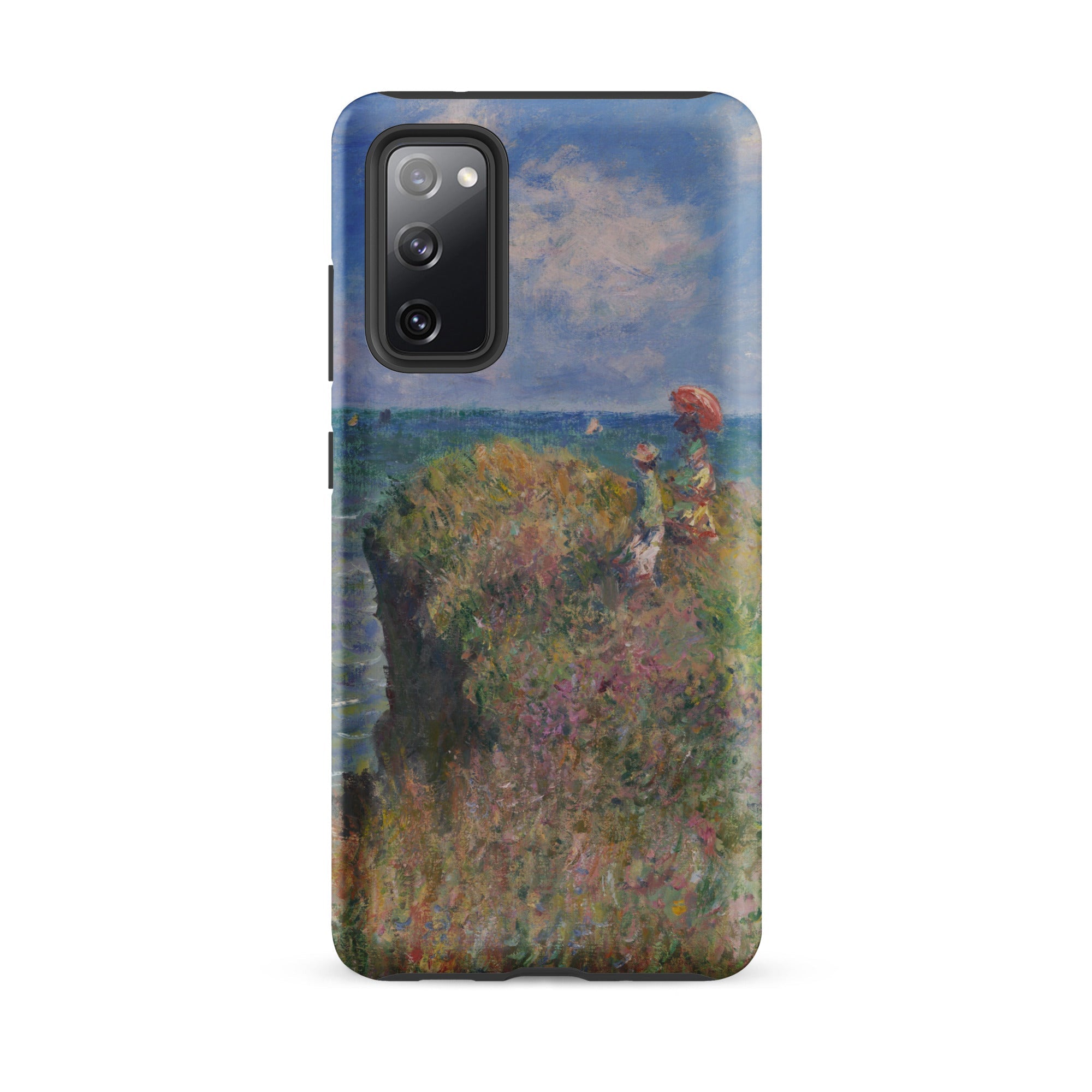 Cliff Walk at Pourville Claude Monet Samsung Case, Galaxy S20 Fe / Matte, Phone Case Landscape Painting