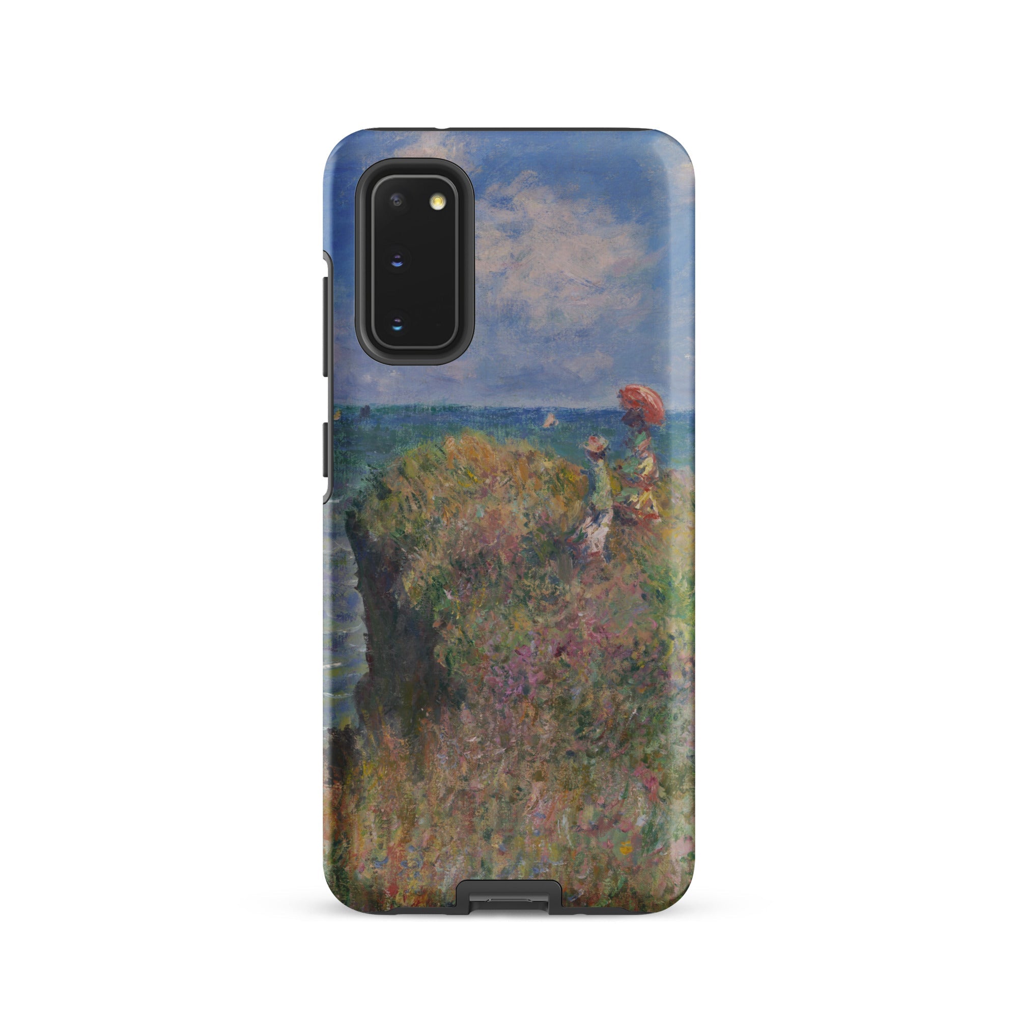 Cliff Walk at Pourville Claude Monet Samsung Case, Galaxy S20 / Matte, Smartphone Nature Themed Protective Case