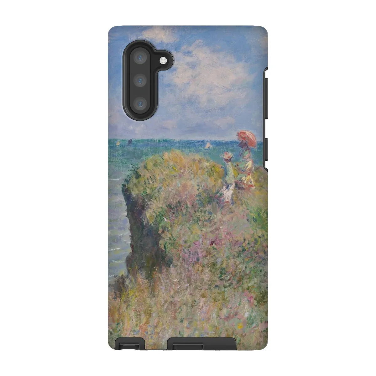 Cliff Walk At Pourville French Aesthetic Phone Case - Monet - Samsung Galaxy Note 10 / Matte - Mobile Phone Cases