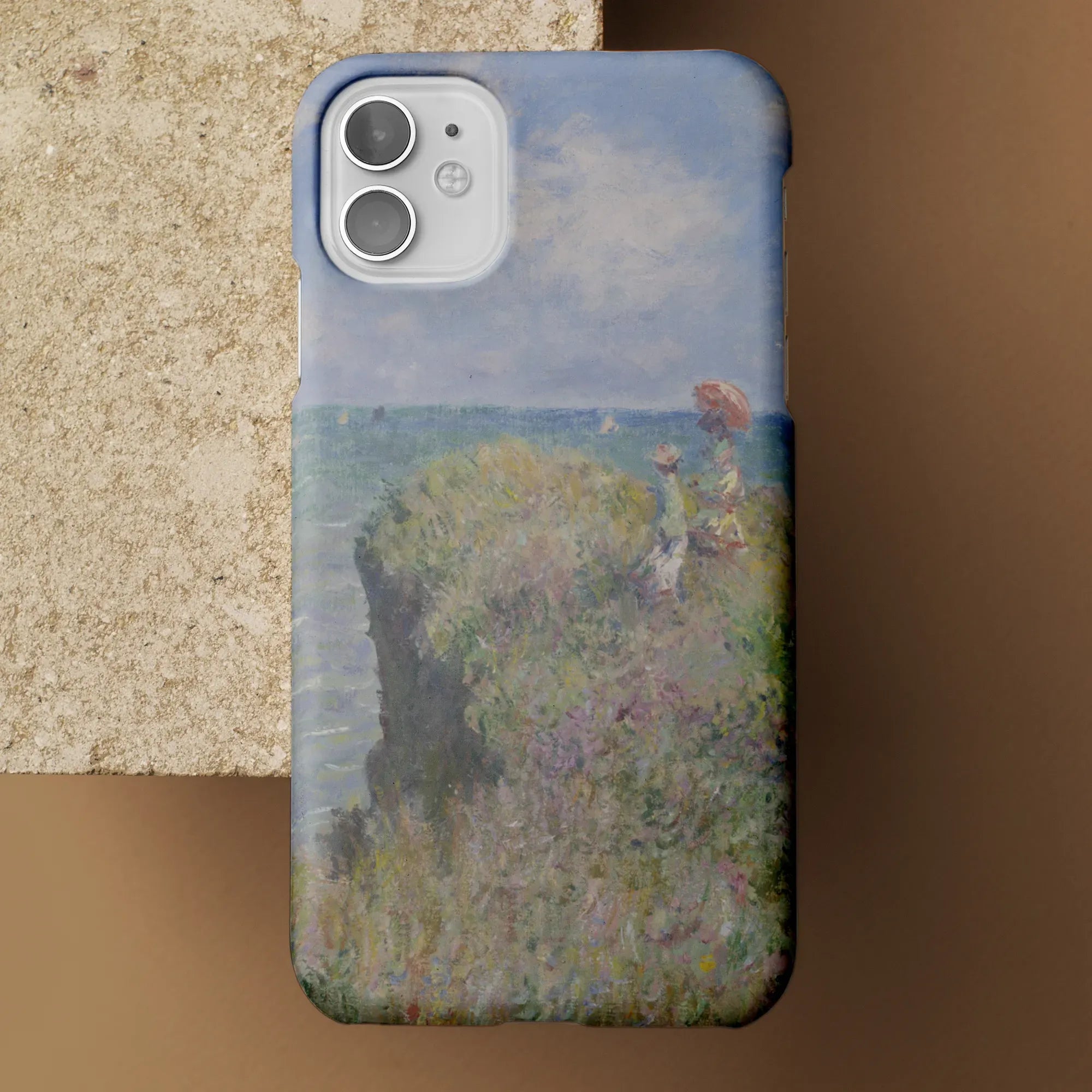 Cliff Walk At Pourville French Aesthetic Phone Case - Monet - Mobile Phone Cases - Aesthetic Art