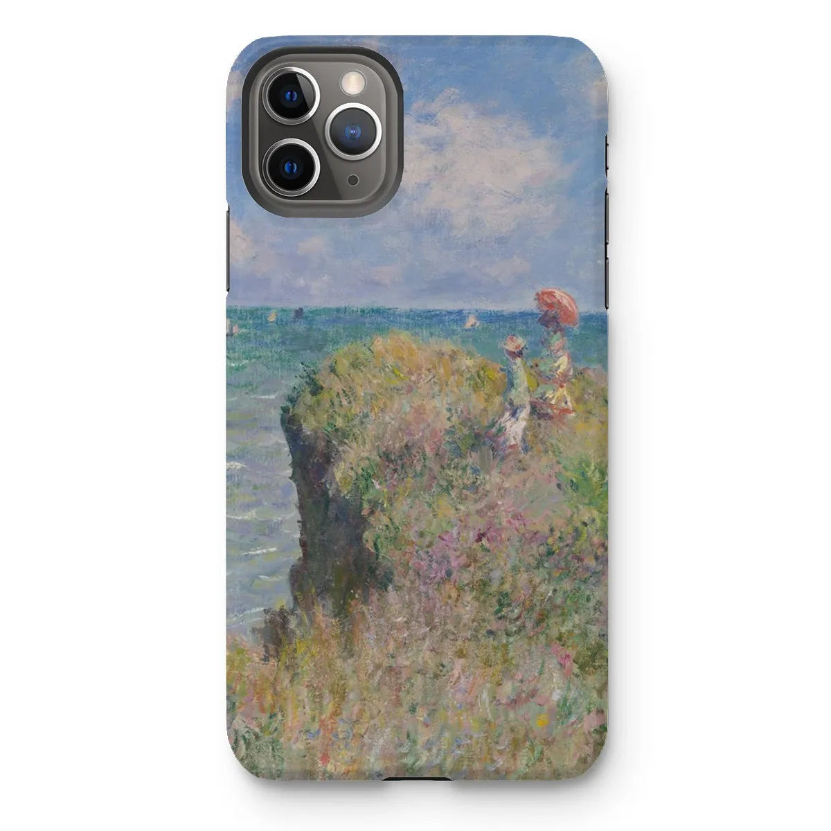 Cliff Walk At Pourville French Aesthetic Phone Case - Monet - Iphone 11 Pro Max / Matte - Mobile Phone Cases