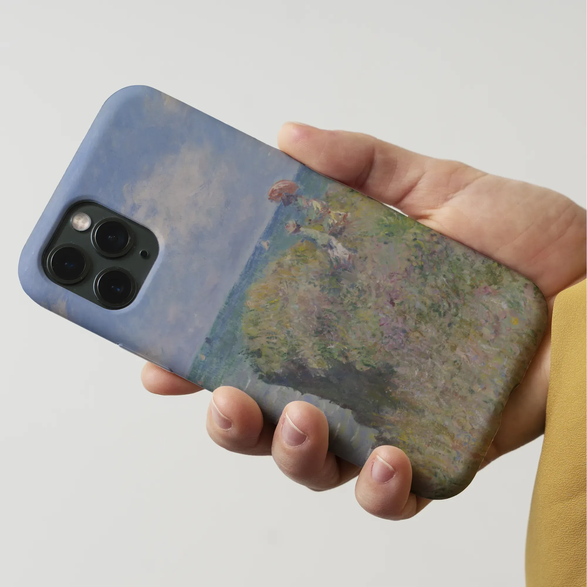 Cliff Walk At Pourville French Aesthetic Phone Case - Monet - Mobile Phone Cases - Aesthetic Art