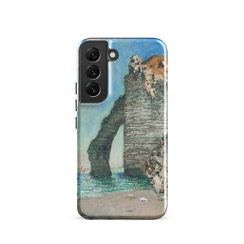 Cliffs at Etretat - Claude Monet Phone Case, Samsung Galaxy S22 / Matte, Mobile Cases, Toby Leon