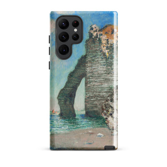 Cliffs at Etretat - Claude Monet Phone Case, Samsung Galaxy S22 Ultra / Matte, Mobile Cases, Toby Leon
