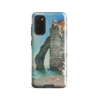 Cliffs at Etretat - Claude Monet Phone Case Samsung Galaxy S20 / Matte Phone Case Printed Impressionist-style Painting Cliffs étretat