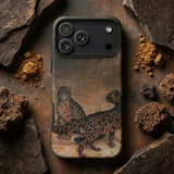 Clouded Leopards - Jacques-laurent Agasse Iphone Case, Mobile Phone Cases, Toby Leon