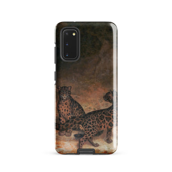 Clouded Leopards - Jacques-laurent Agasse Phone Case, Samsung Galaxy S20 / Matte, Mobile Cases, Toby Leon
