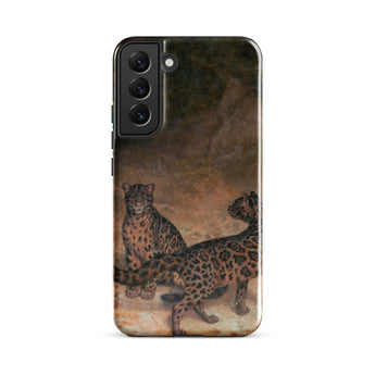 Clouded Leopards - Jacques-laurent Agasse Phone Case, Samsung Galaxy S22 Plus / Matte, Mobile Cases, Toby Leon