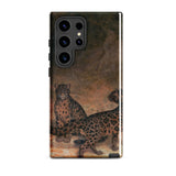 Clouded Leopards - Jacques-laurent Agasse Phone Case Samsung Galaxy S24 Ultra / Matte Phone Case Detailed Vintage-style Illustration Two