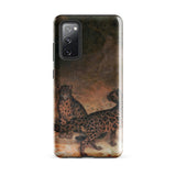 Clouded Leopards - Jacques-laurent Agasse Phone Case Samsung Galaxy S20 Fe / Matte Sleek Black Phone Case Detailed Vintage-style