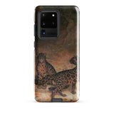 Clouded Leopards - Jacques-laurent Agasse Phone Case Samsung Galaxy S20 Ultra / Matte Sleek Transparent Phone Case Detailed Illustration