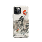 Cockerels Numata Kashu Rooster Art Iphone Case, 12 Pro / Matte, Chicken Themed Phone Case