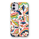 Colcha - Etna Wiswall Floral Pattern Iphone Case, 11 / Matte, Colorful Abstract Patterned Phone Case Iphone