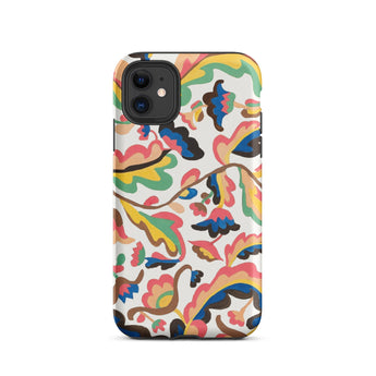Colcha - Etna Wiswall Floral Pattern Iphone Case, 11 / Matte, Floral Patterned Phone Case