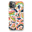 Colcha - Etna Wiswall Floral Pattern Iphone Case, 11 Pro Max / Matte, Colorful Abstract Patterned Phone Case Iphone
