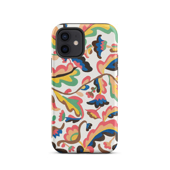 Colcha - Etna Wiswall Floral Pattern Iphone Case, 12 / Matte, Floral Patterned Phone Case
