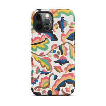 Colcha - Etna Wiswall Floral Pattern Iphone Case, 12 Pro Max / Matte, Floral Patterned Phone Case