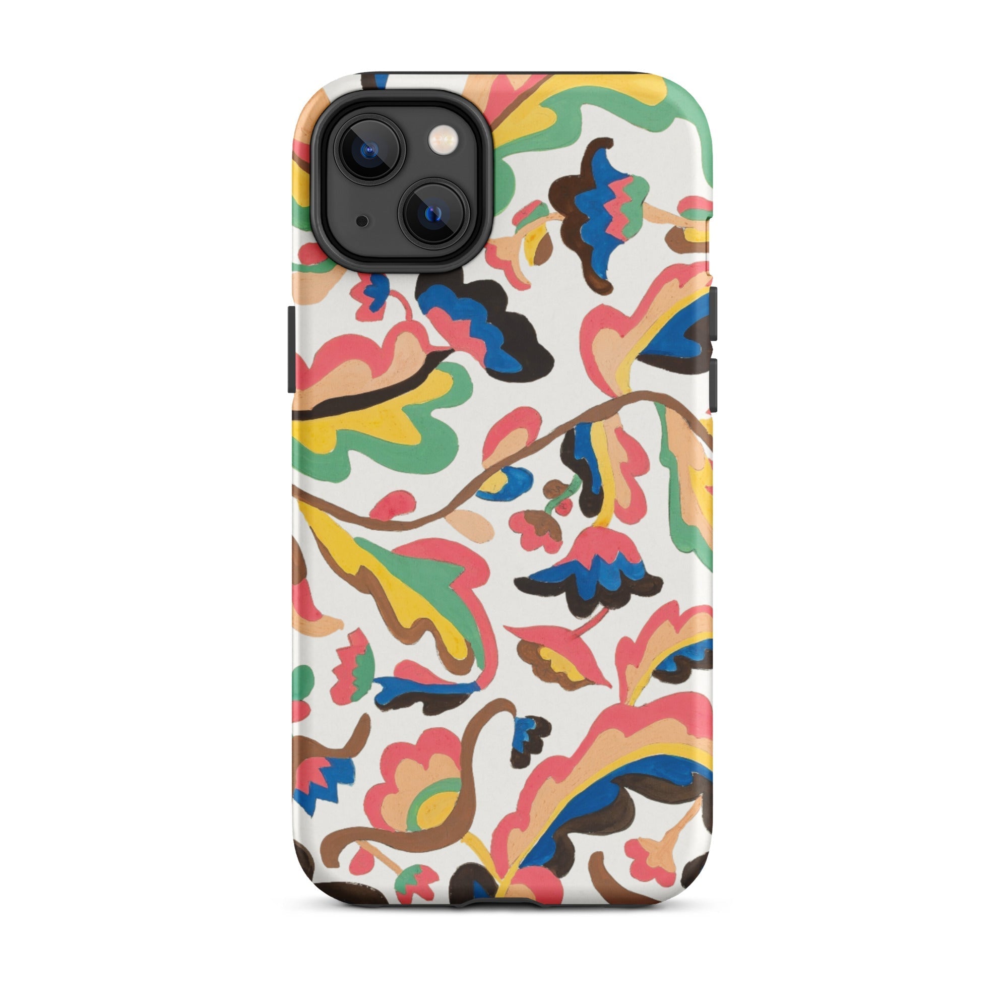 Colcha Etna Wiswall Floral Pattern Iphone Case, 14 Plus / Matte, Floral Patterned Phone Case