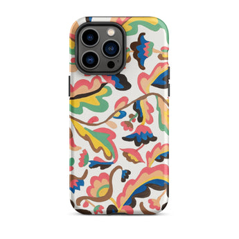 Colcha - Etna Wiswall Floral Pattern Iphone Case, 14 Pro Max / Matte, Floral Patterned Phone Case